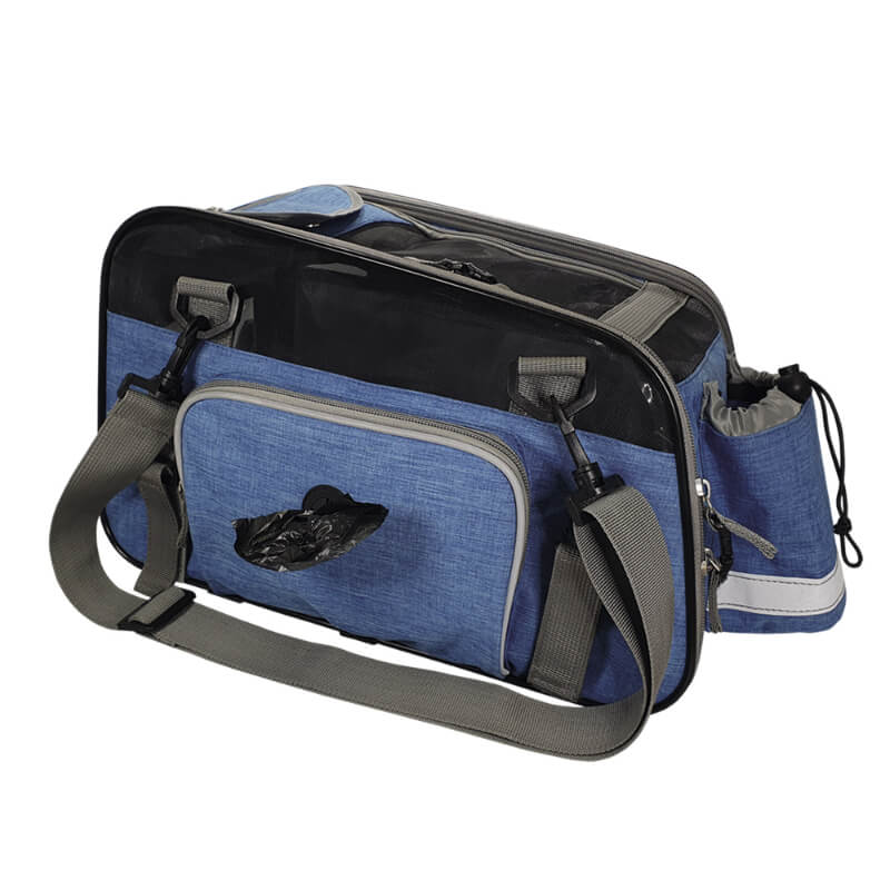Nobby torba za kolo za pse Tour, modra - 40 x 24 x 24 cm (2)