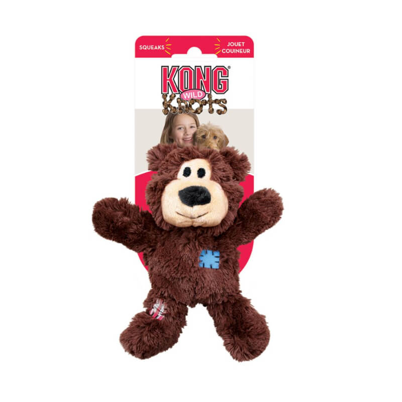KONG igrača Wild Knots Bear M/L