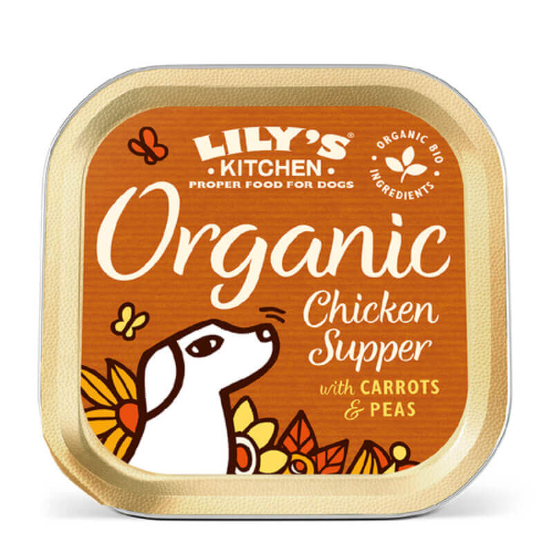 Lily's Kitchen Organic Supper Adult - piščanec, svinjina, govedina in riba - 150 g