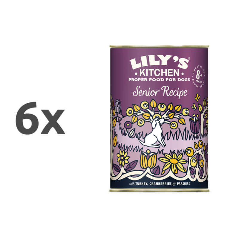 Lily's Kitchen Senior Recipe - puran - 400 g - 6 x 400 g