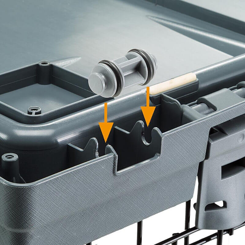 Ferplast kovinski boks Superior 60 - 62 x 47 x 50 cm (6)