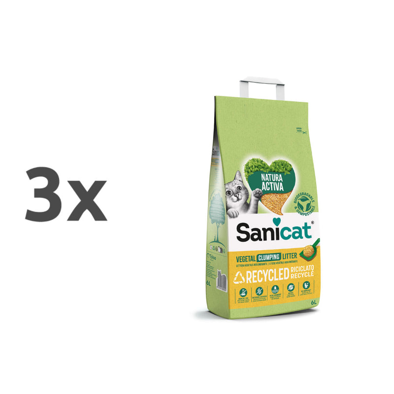 Sanicat naravni posip Corn Cob - 3 x 6 l