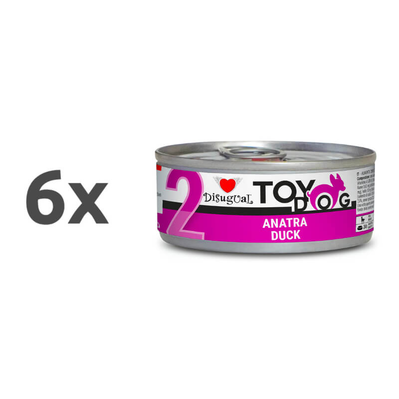 Disugual Toy Dog - raca - 6 x 85 g