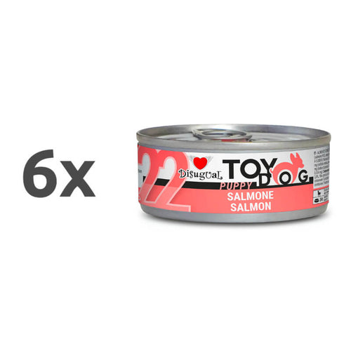 Disugual Toy Dog Puppy - losos - 6 x 85 g