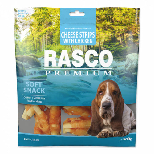 Rasco Premium posladek piščančje rezine na sirni palčki - 500 g