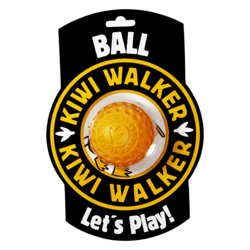 Kiwi Walker pena TPR žoga maxi, oranžna - 7 cm (2)