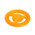 Kiwi Walker pena TPR frizbi mini, oranžen - 16 cm