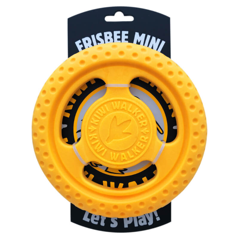 Kiwi Walker pena TPR frizbi mini, oranžen - 16 cm (2)