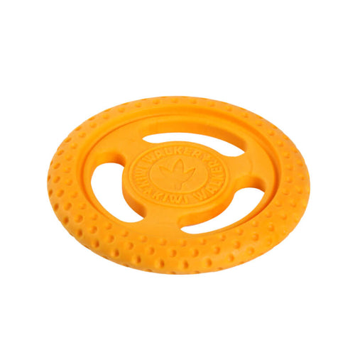 Kiwi Walker pena TPR frizbi mini, oranžen - 16 cm
