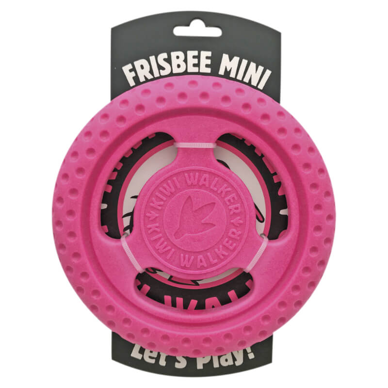 Kiwi Walker pena TPR frizbi mini, roza - 16 cm (2)