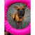 Kiwi Walker pena TPR obroč mini, roza - 13 cm (3)