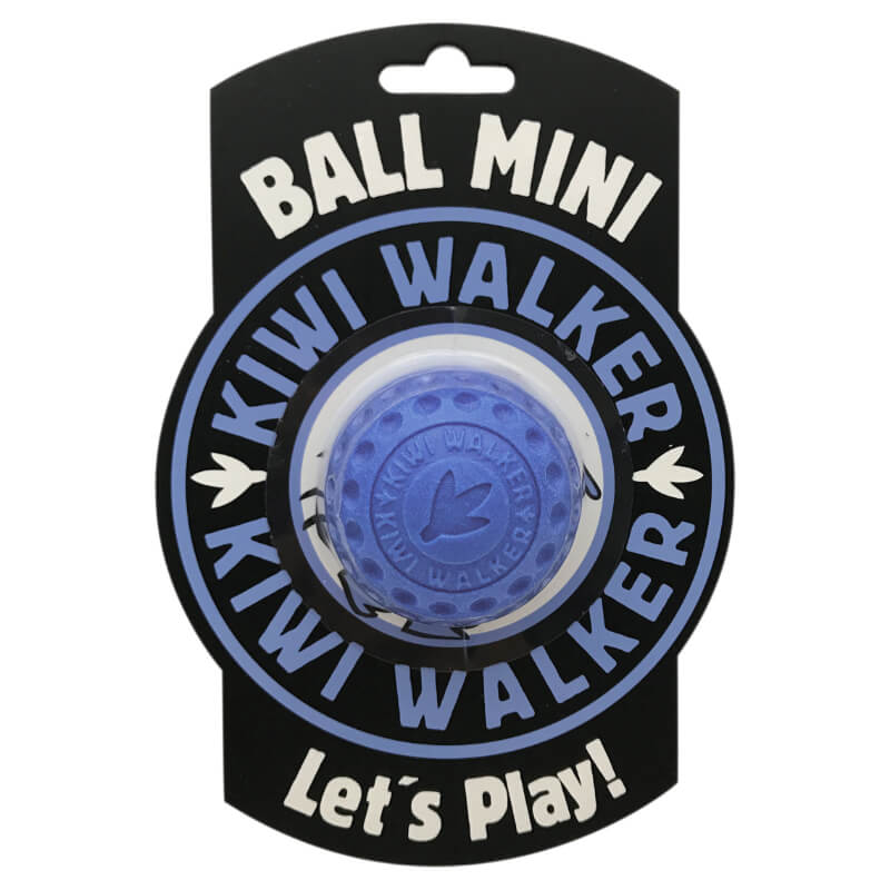 Kiwi Walker pena TPR žoga mini, modra - 5 cm (2)