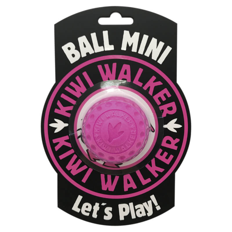 Kiwi Walker pena TPR žoga mini, roza - 5 cm (2)