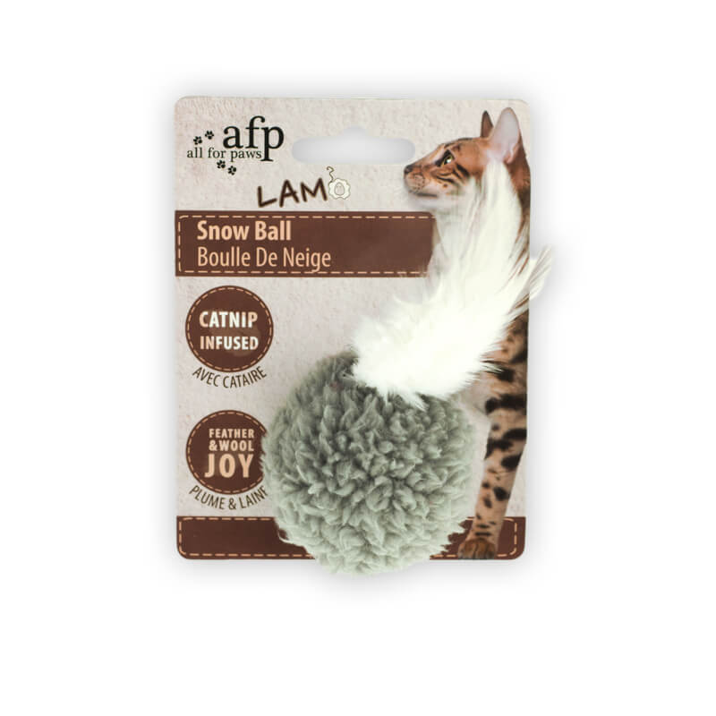 All For Paws igrača Snow Ball - 5 cm (3)