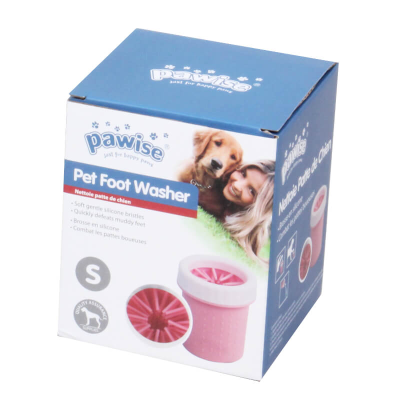 Pawise posoda za čiščenje tačk S, roza - 14 cm (2)