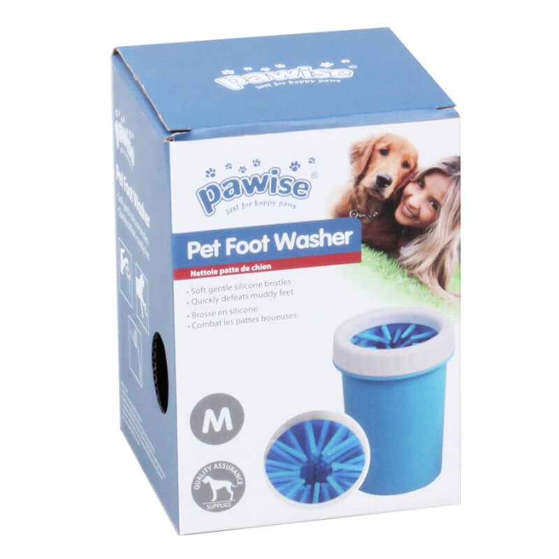 Pawise posoda za čiščenje tačk M, modra - 17 cm (2)