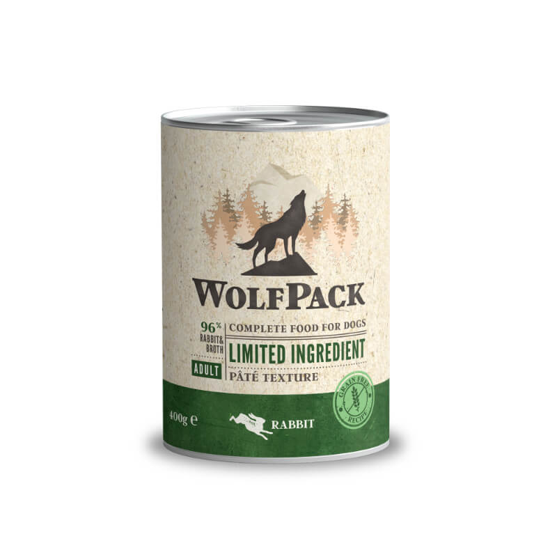 WolfPack Limited Ingredient Adult - kunec - 400 g
