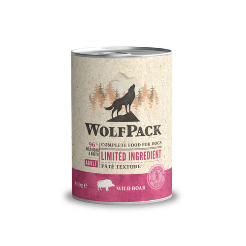 WolfPack Limited Ingredient Adult - divja svinja - 400 g