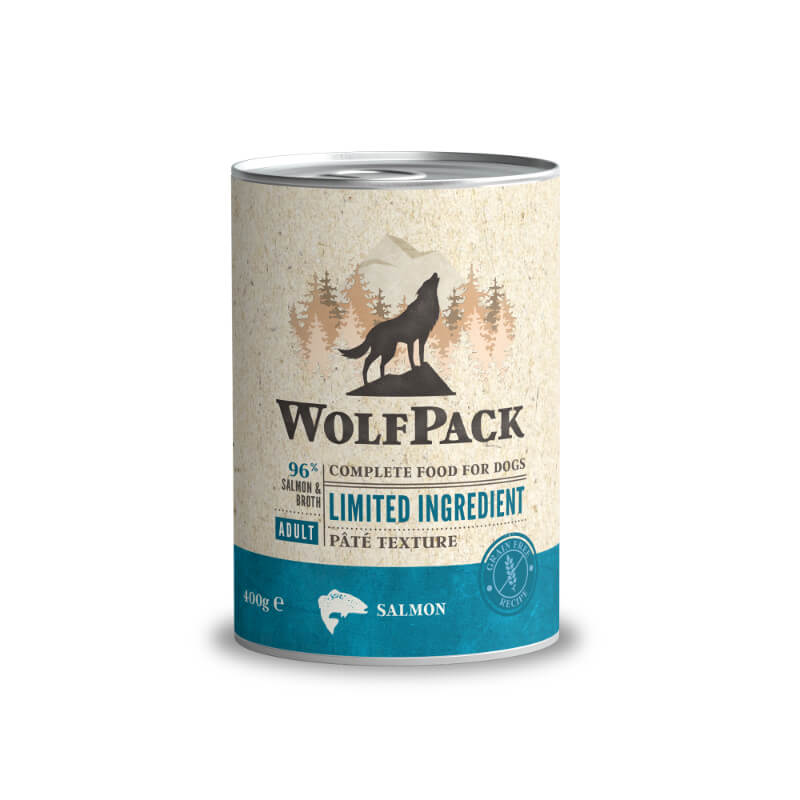 WolfPack Limited Ingredient Adult - losos - 400 g