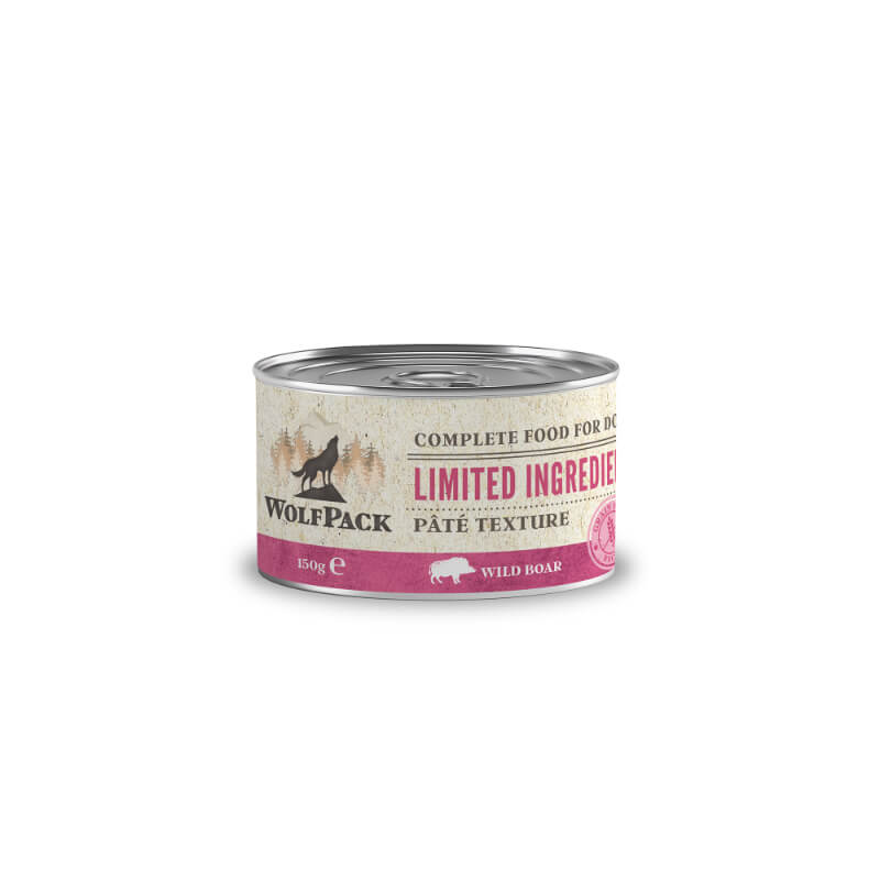 WolfPack Limited Ingredient Adult - divja svinja - 150 g