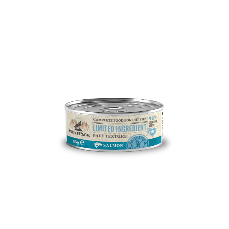 WolfPack Limited Ingredient Puppy - losos - 85 g