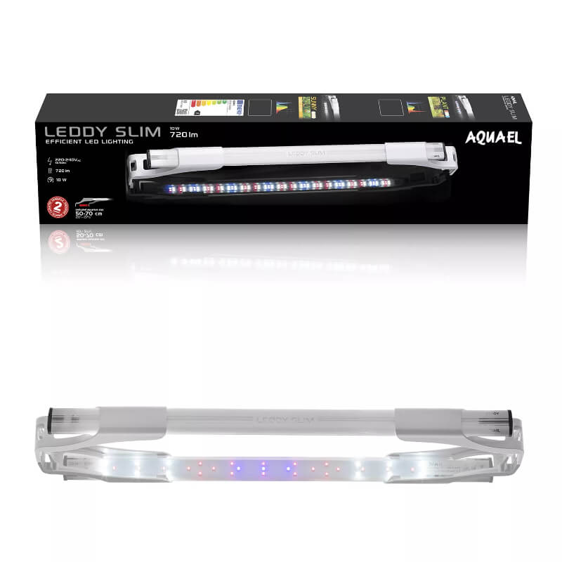 Aquael luč Leddy Slim Plant, bela - 10 W / 50-70 cm (2)