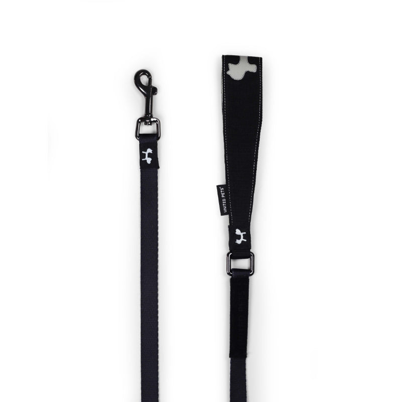 United Pets povodec Complete Me - črn - 140 cm (2)