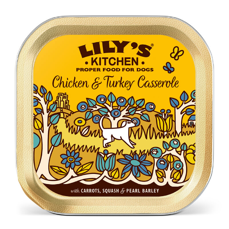 Lily's Kitchen Chicken & Turkey Casserole Adult - piščanec in puran - 150 g - 150 g
