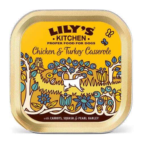 Lily's Kitchen Chicken & Turkey Casserole Adult - piščanec in puran - 150 g - 150 g