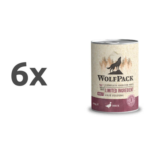 WolfPack Limited Ingredient Adult - raca - 6 x 400 g