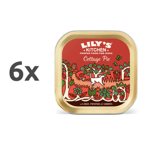 Lily's Kitchen Cottage Pie Adult - govedina - 150 g - 6 x 150 g