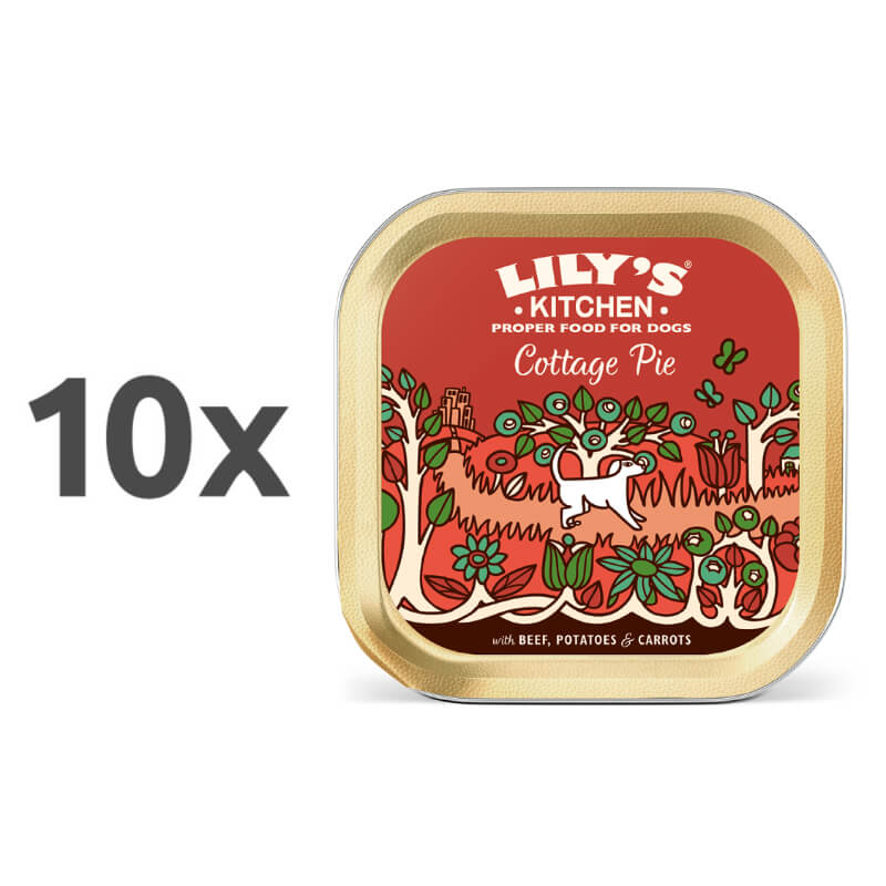 Lily's Kitchen Cottage Pie Adult - govedina - 150 g - 10 x 150 g