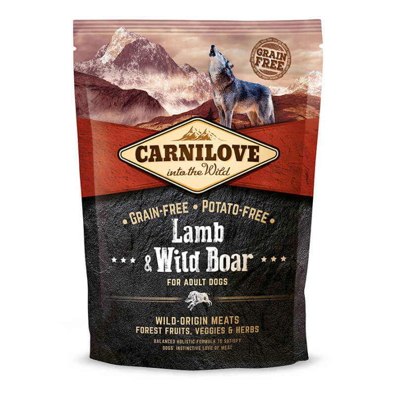 Carnilove Dog Adult - ovca & divji prašič - 1,5 kg