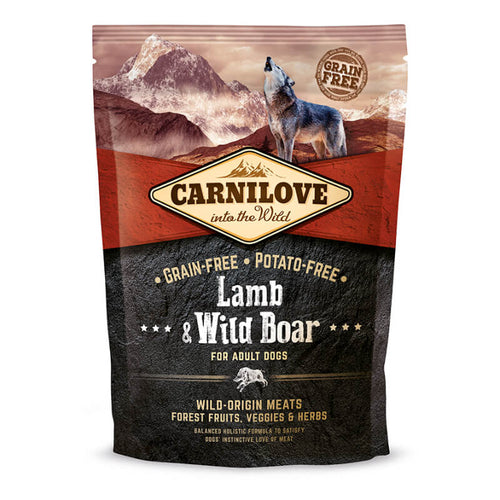 Carnilove Dog Adult - ovca & divji prašič - 1,5 kg