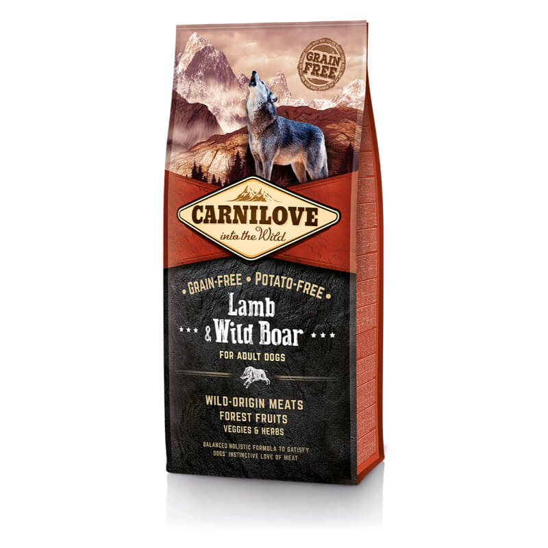 Carnilove Dog Adult - ovca & divji prašič - 12 kg