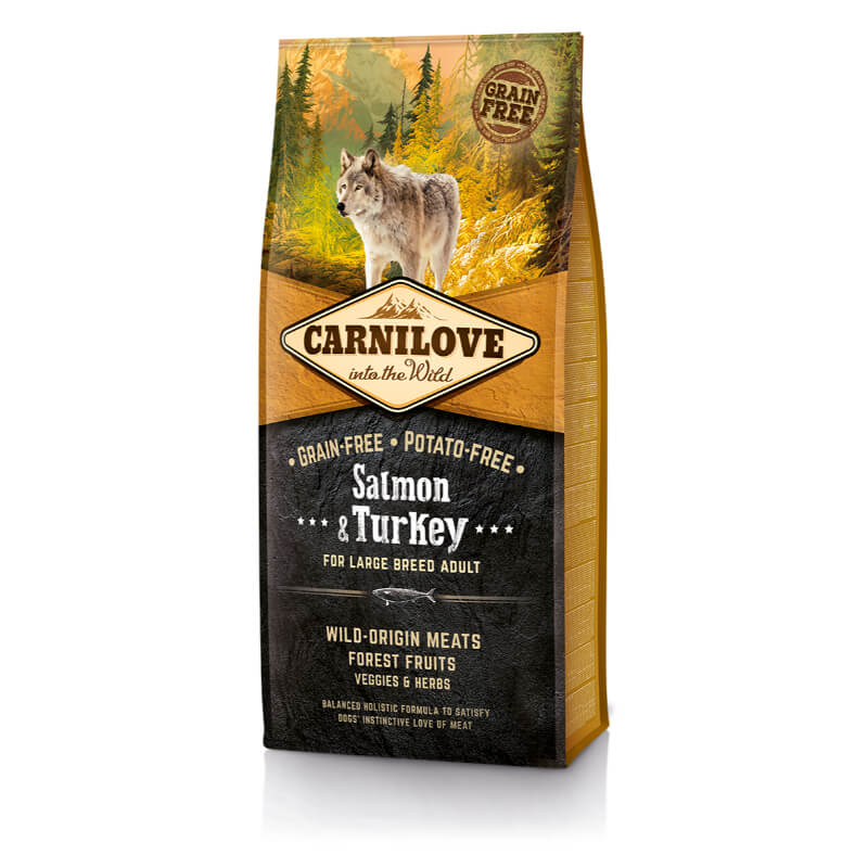 Carnilove Dog Adult Large - losos & puran - 12 kg