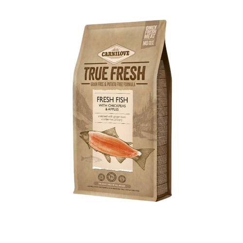 Carnilove Dog Adult True Fresh - riba - 4 kg