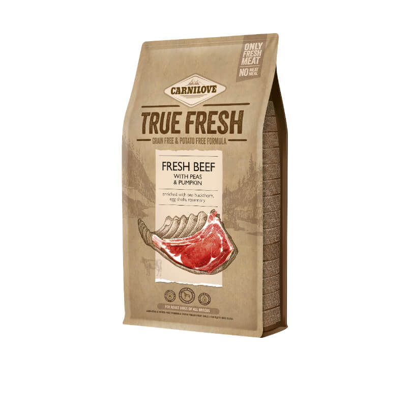 Carnilove Dog Adult True Fresh - govedina - 4 kg