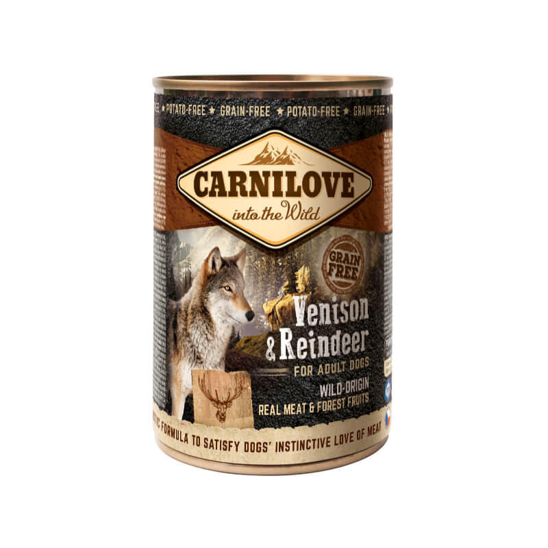 Carnilove Dog Adult - divjačina & jelen, 400g - 400 g
