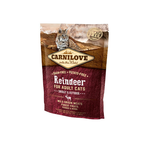 Carnilove Cat Adult Energy & Outdoor - jelen - 400 g