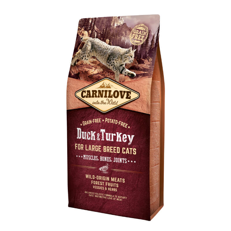 Carnilove Cat Adult Large Muscles, Bones & Joints - raca & puran - 6 kg