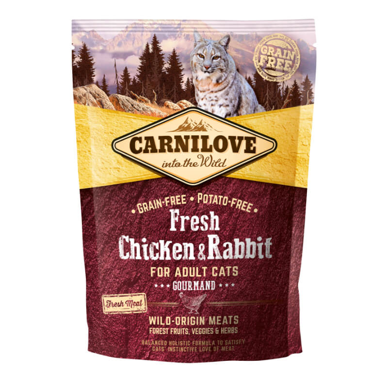 Carnilove Cat Fresh Adult - piščanec & zajec - 400 g