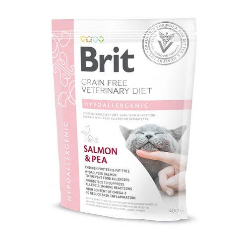 Brit GF Veterinarska dieta za mačke - Hypoallergenic - 400 g