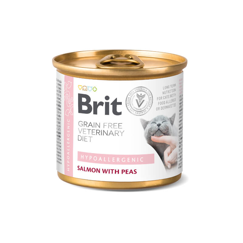 Brit GF Veterinarska dieta za mačke Hypoallergenic, 200g - 200 g