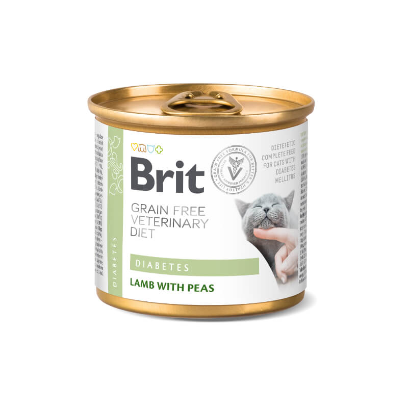 Brit GF Veterinarska dieta za mačke Diabetes, 200g - 200 g