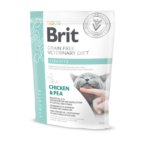 Brit GF Veterinarska dieta za mačke - Struvite - 400 g