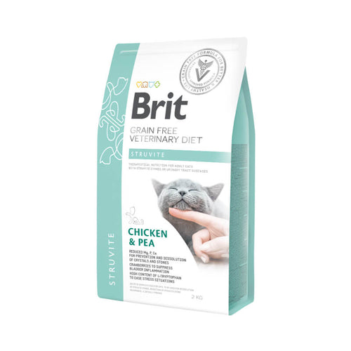 Brit GF Veterinarska dieta za mačke - Struvite - 2 kg