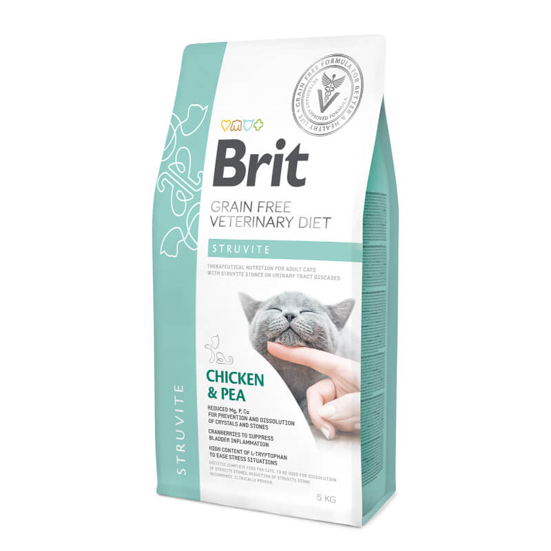 Brit GF Veterinarska dieta za mačke - Struvite - 5 kg