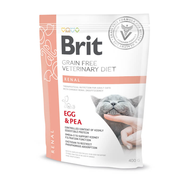 Brit GF Veterinarska dieta za mačke - Renal - 400 g