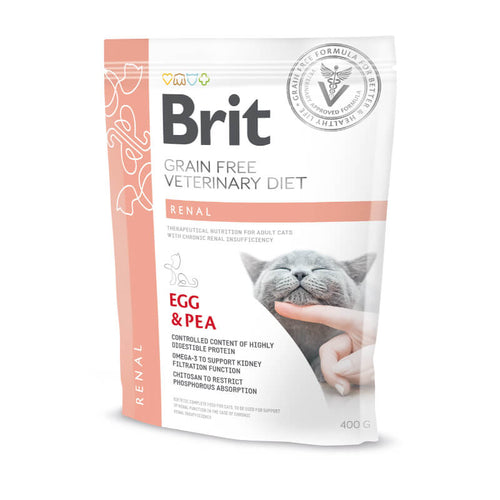 Brit GF Veterinarska dieta za mačke - Renal - 400 g